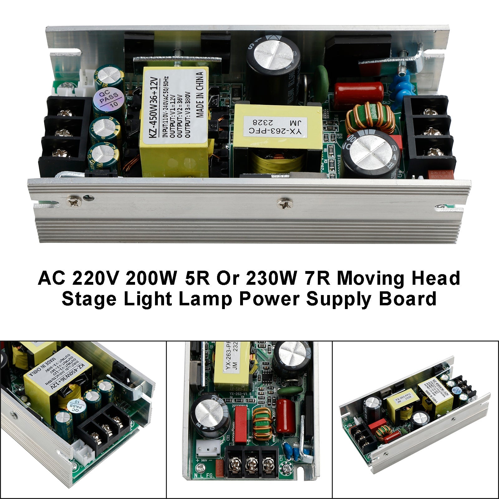 AC 220V 200W 5R 230W 7R Moving Head Stage Light Lamp Power Supply Board Replacement Part